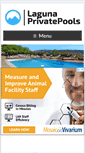 Mobile Screenshot of lagunaprivatepools.com